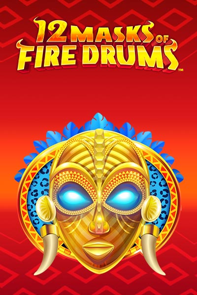12 Masks of Fire Drums