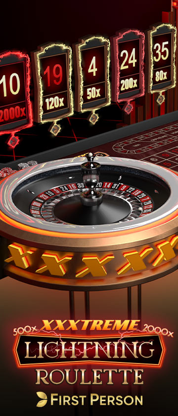 First Person XXXtreme Lightning Roulette